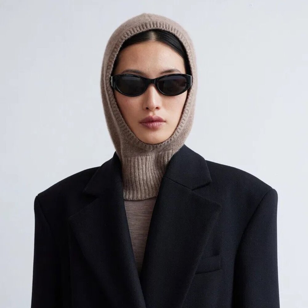& Other Stories Fitted Cashmere Hood